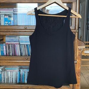 LULULEMON Vintage Tank Top Black Size Medium